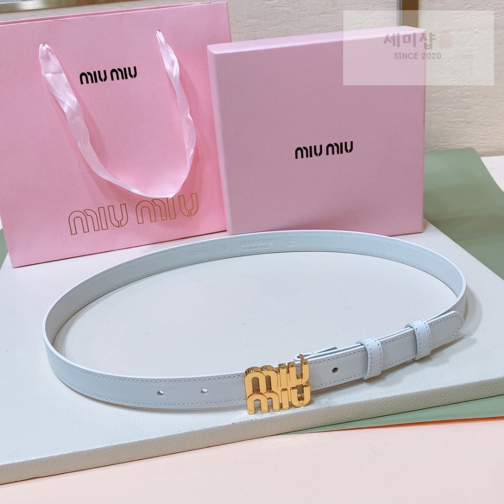 Miu Miu Miu Miu 8 벨트 1번 이미지
