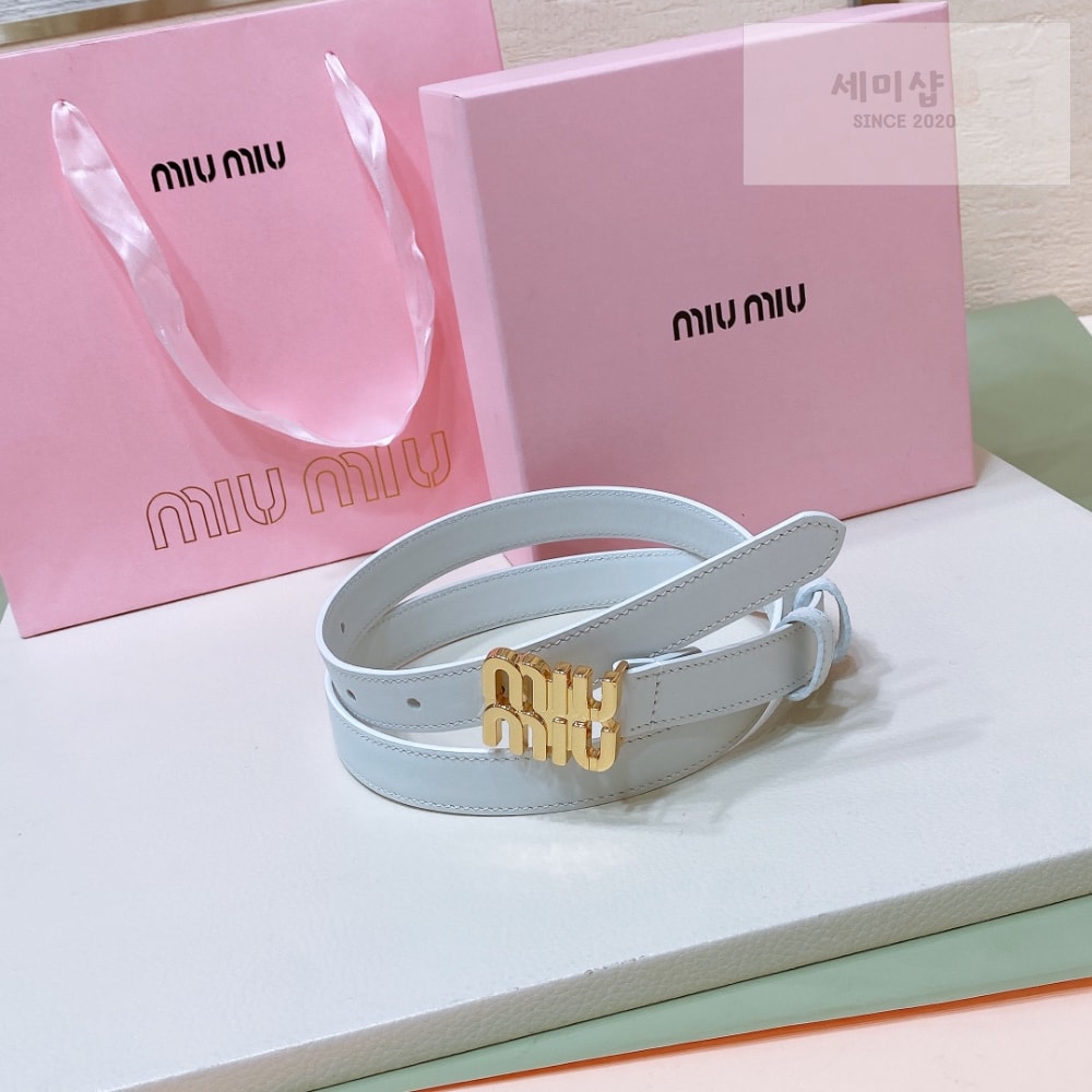 Miu Miu Miu Miu 8 벨트 2번 이미지