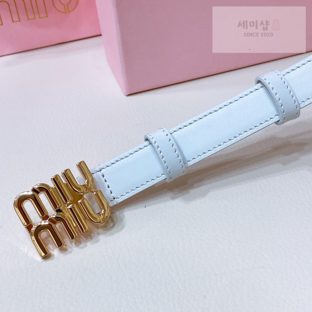 Miu Miu Miu Miu 8 벨트 3번 이미지