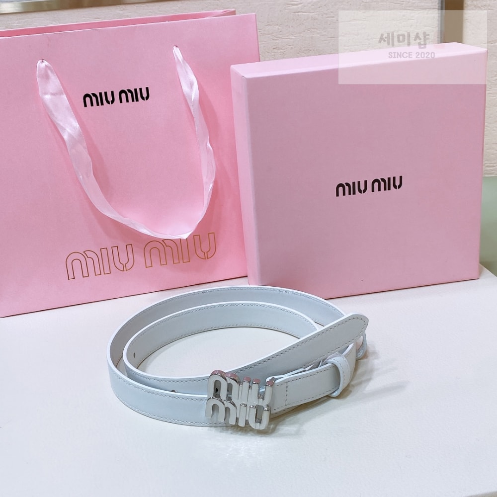 Miu Miu Miu Miu 9 벨트 2번 이미지