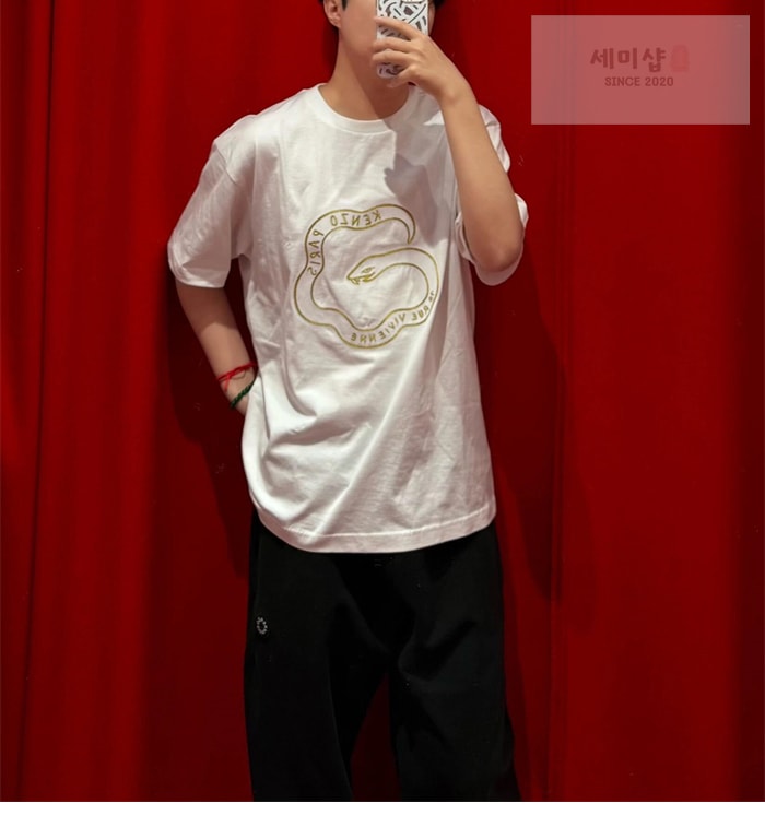 Kenzo 겐조 Lunar New Year 반팔 티셔츠 의류 3번 이미지