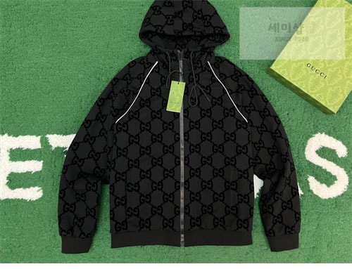 Gucci 구찌 다크그레이 웹 점포 GG 지퍼 자켓 의류 12번 이미지