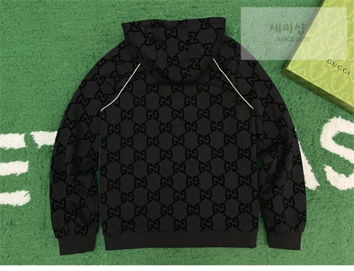 Gucci 구찌 다크그레이 웹 점포 GG 지퍼 자켓 의류 14번 이미지