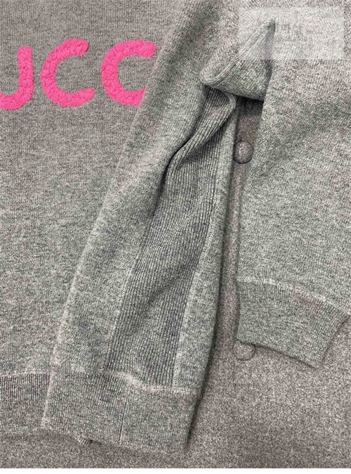 Gucci 구찌 로고 엠브로이더드 울 후디 의류 16번 이미지