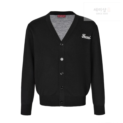 Gucci 구찌 로고 자수 V넥 클래식 가디건 의류 14번 이미지