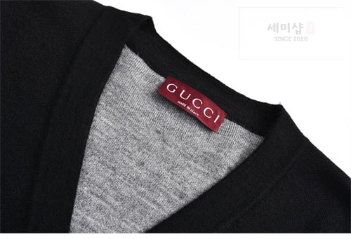 Gucci 구찌 로고 자수 V넥 클래식 가디건 의류 6번 이미지