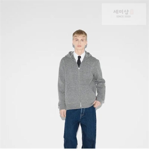 Gucci 구찌 리버시블 GG 울 후드 집업 의류 22번 이미지