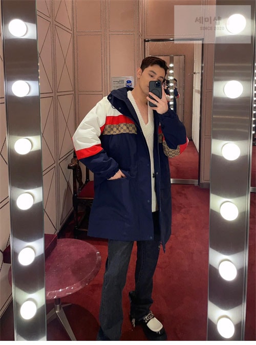 Gucci 구찌 매트 GG 캔버스 패브릭 코트 의류 13번 이미지