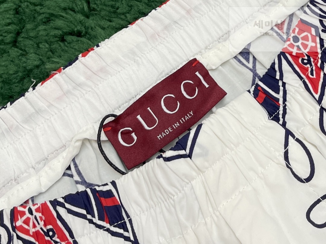 Gucci 구찌 반다나 프린트 코튼 숏 팬츠 “2COLOR” NO.1 의류 6번 이미지