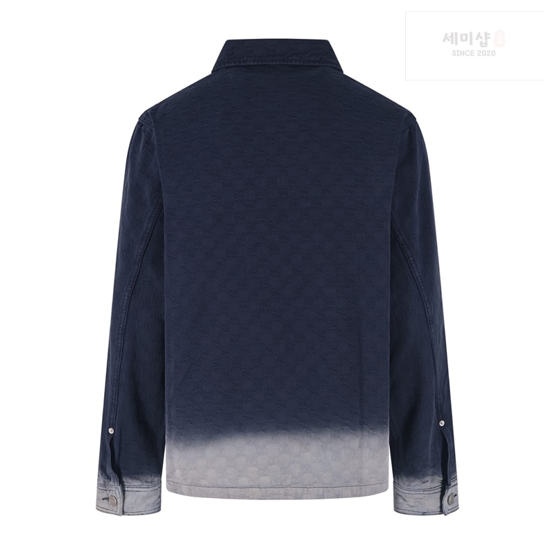Gucci 구찌 블리치 GG 코튼 데님 자카드 셔츠 레플리카 3번 이미지 - 의류 | 세미샵 레플리카 사이트