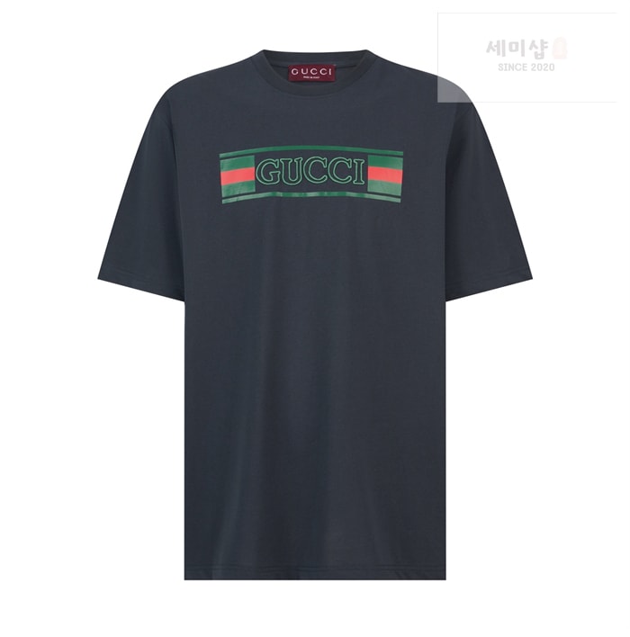 Gucci 구찌 웹배너 프린트 코튼 저지 티셔츠 의류 15번 이미지
