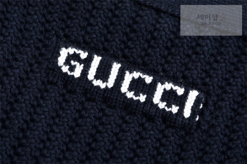 Gucci 구찌 웹아주르 코튼 니트 가디건 화이트 의류 22번 이미지