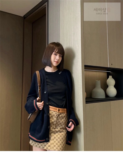 Gucci 구찌 웹자카드 로고 가디건 의류 2번 이미지