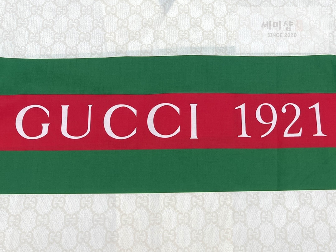 Gucci 구찌 웹 디테일 GG 코튼 셔츠 의류 13번 이미지