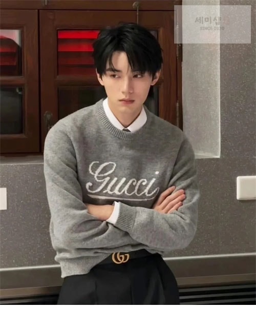 Gucci 구찌 인타르시아 로고 울 스웨터 의류 2번 이미지