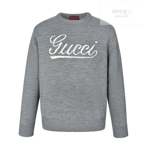Gucci 구찌 인타르시아 로고 울 스웨터 의류 5번 이미지