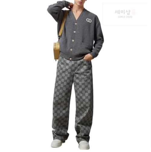 Gucci 구찌 인터로킹 G 울 니트 가디건 의류 19번 이미지
