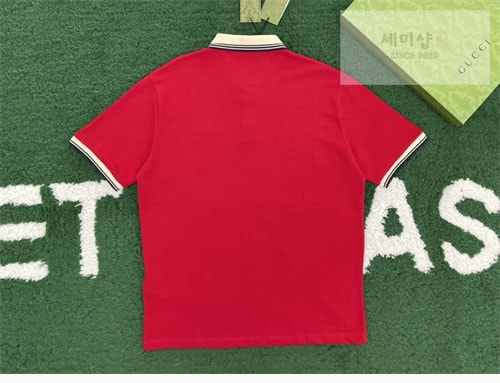 Gucci 구찌 인터로킹 G 코튼 폴로 셔츠 반팔 의류 2번 이미지