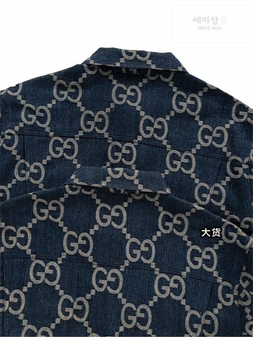 Gucci 구찌 점보 GG 데님 자켓 의류 19번 이미지