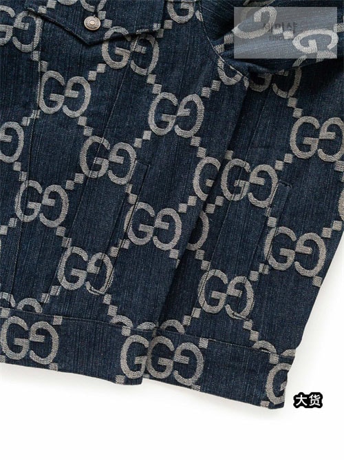 Gucci 구찌 점보 GG 데님 자켓 의류 8번 이미지