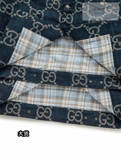Gucci 구찌 점보 GG 데님 자켓 의류 18번 이미지