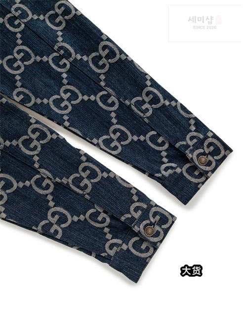 Gucci 구찌 점보 GG 데님 자켓 의류 16번 이미지