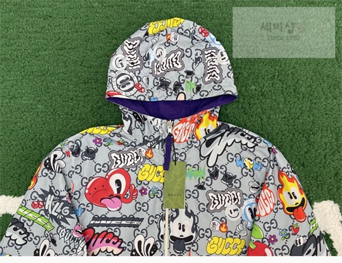 Gucci 구찌 카툰 양면 자켓 의류 6번 이미지