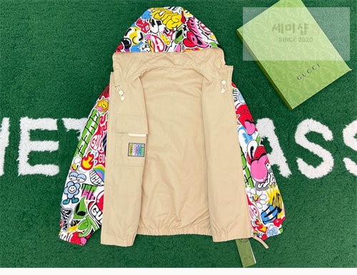 Gucci 구찌 카툰 양면 자켓 의류 13번 이미지
