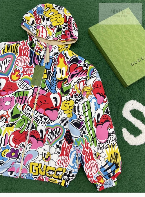 Gucci 구찌 카툰 양면 자켓 의류 14번 이미지