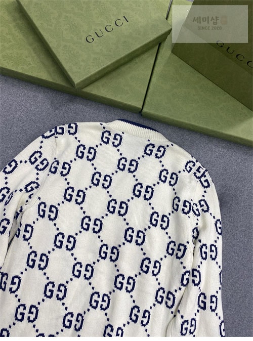 Gucci 구찌 코튼 GG 니트 스웨트셔츠 의류 10번 이미지