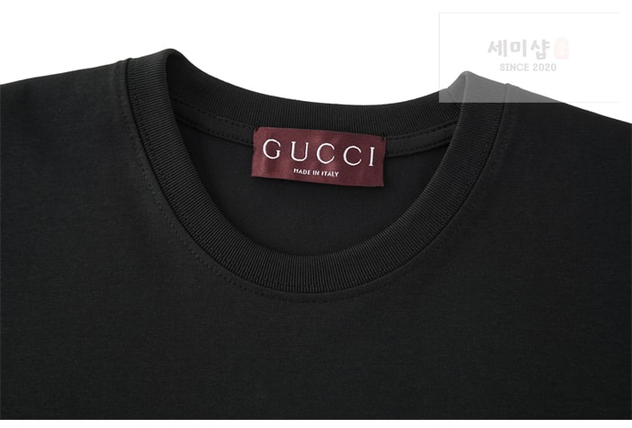 Gucci 구찌 플로럴 자수 코튼 니트 반팔 티셔츠 화이트 의류 11번 이미지