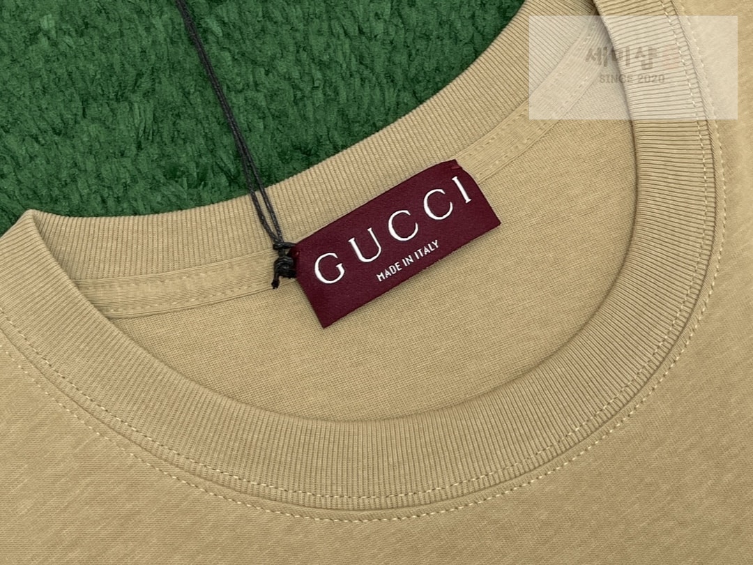 Gucci 구찌 24FW 유니버시티 프린팅 코튼 저지 티셔츠 “2COLOR” NO.1 의류 9번 이미지
