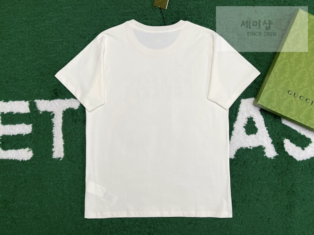 Gucci 구찌 24SS 엑스트라 구찌 프린트 반팔 티셔츠 “2COLOR” WHITE 의류 4번 이미지