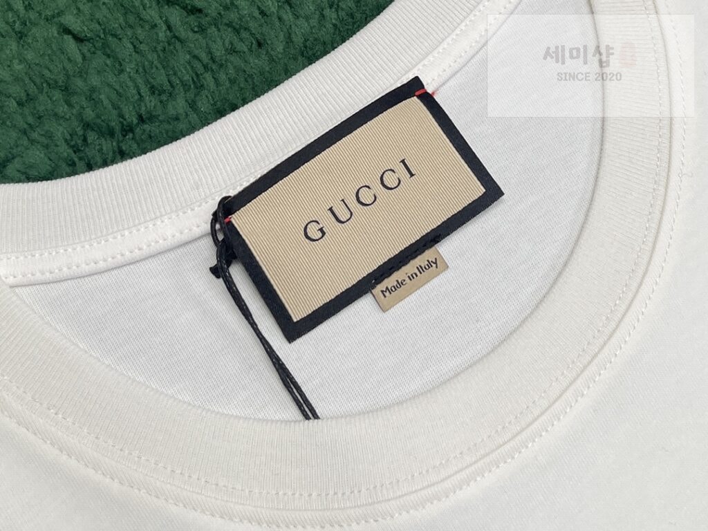 Gucci 구찌 24SS 엑스트라 구찌 프린트 반팔 티셔츠 “2COLOR” WHITE 의류 7번 이미지