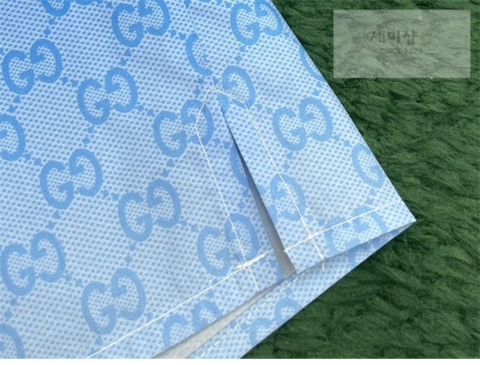 Gucci 구찌 GG 모티브 그라데이션 코튼 포플린 볼링 셔츠 의류 8번 이미지