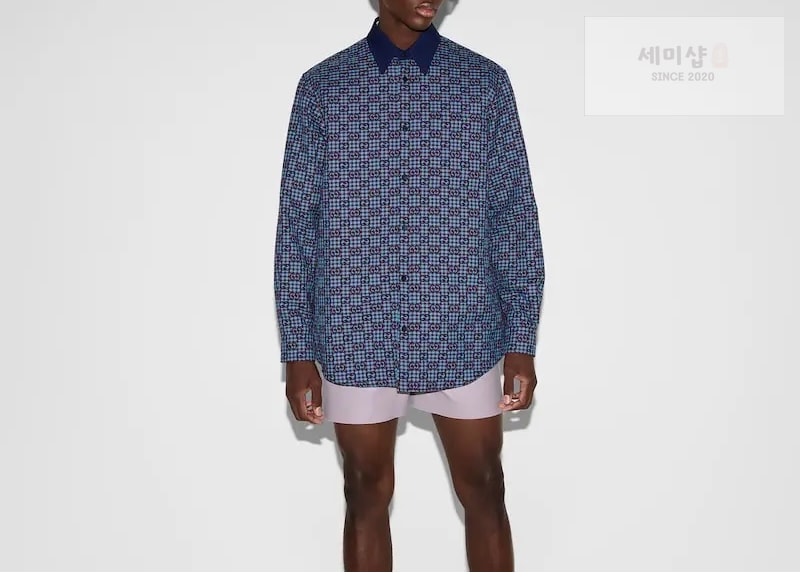 Gucci 구찌 GG 비쉬 코튼 울 자카드 셔츠 의류 14번 이미지