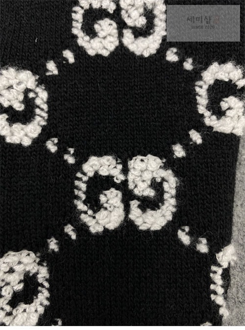 Gucci 구찌 GG 울 부클레 자카드 크루넥 가디건 의류 14번 이미지