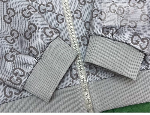 Gucci 구찌 GG 웹스트라이프 후드 집업 의류 7번 이미지