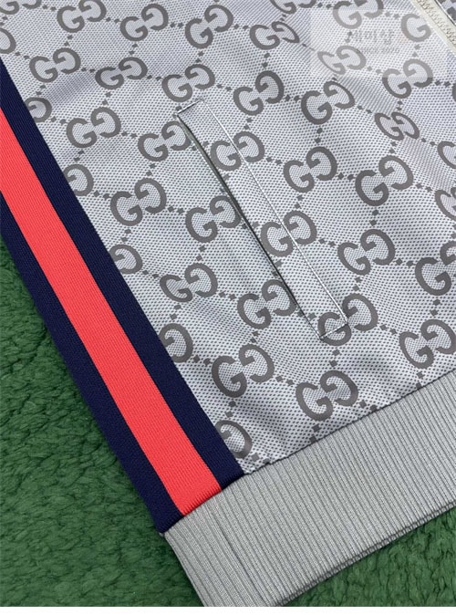 Gucci 구찌 GG 웹스트라이프 후드 집업 의류 10번 이미지