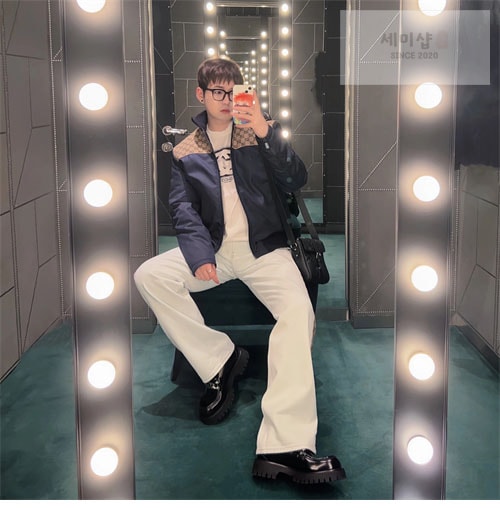Gucci 구찌 GG 캔버스 집업 자켓 의류 7번 이미지