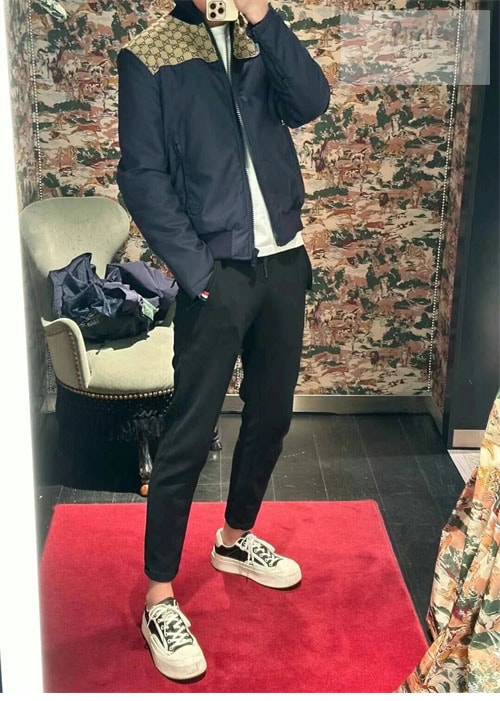 Gucci 구찌 GG 캔버스 집업 자켓 의류 9번 이미지