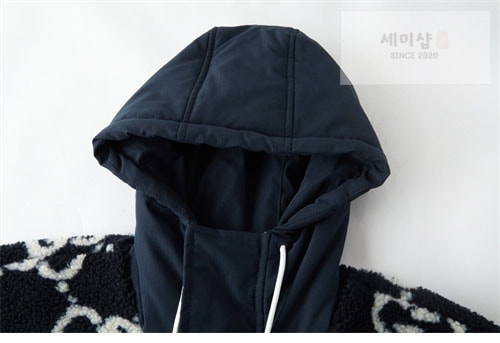 Gucci 구찌 GG 퍼지 패브릭 자카드 후리스 자켓 의류 3번 이미지