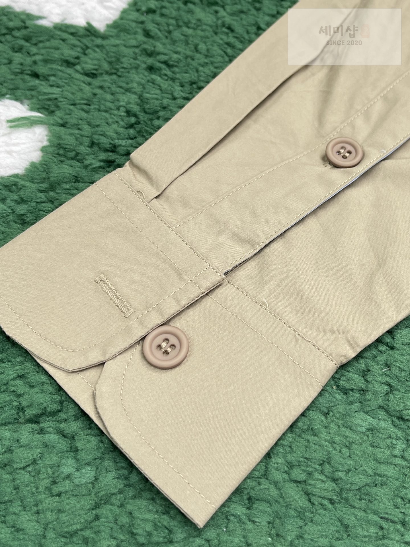 Gucci 구찌 MADE IN ITALY 자수 헤비 코튼 포플린 셔츠 의류 8번 이미지