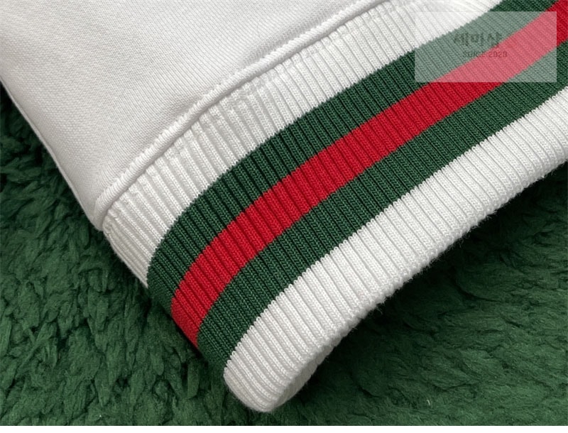 Gucci 구찌 Web코튼 저지 스웨트셔츠 후드 집업 의류 6번 이미지