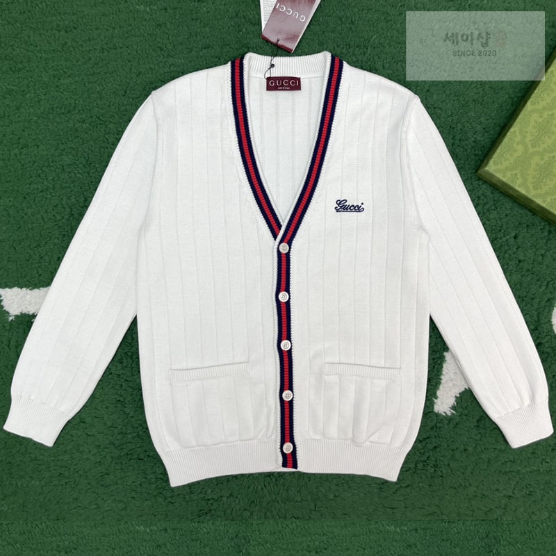 Gucci 구찌 eb 로고 엠브로이디드 가디건 의류 1번 이미지