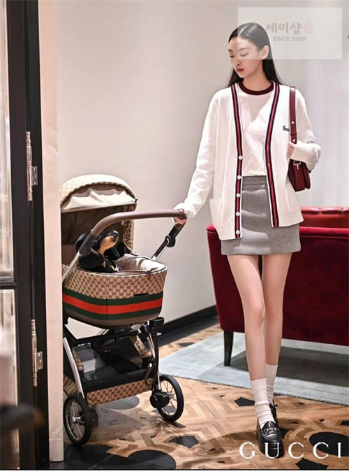 Gucci 구찌 eb 로고 엠브로이디드 가디건 의류 10번 이미지