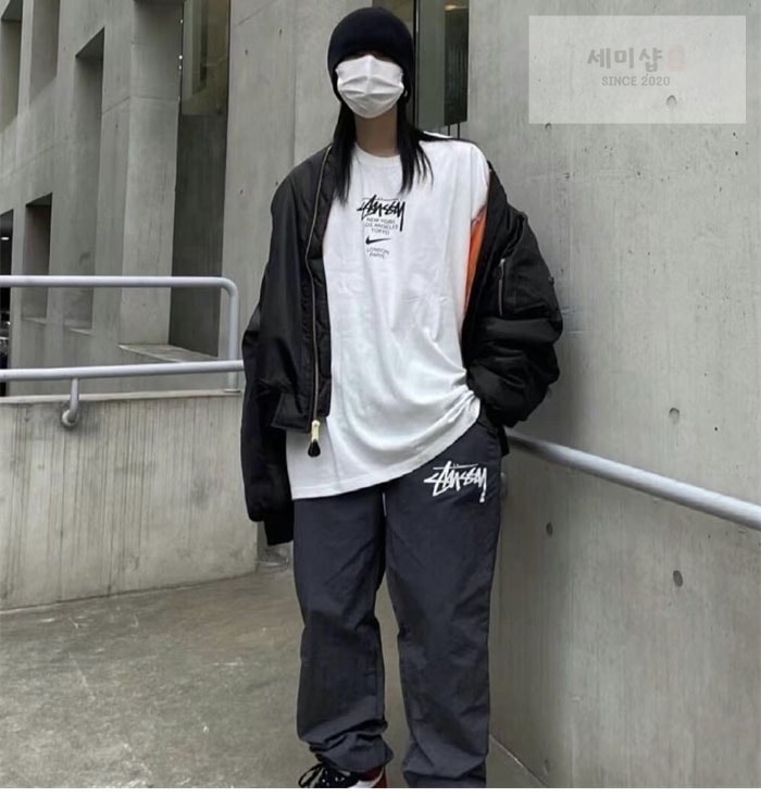 *기타 나이키 x 스투시 월드투어 반팔 티셔츠 의류 2번 이미지