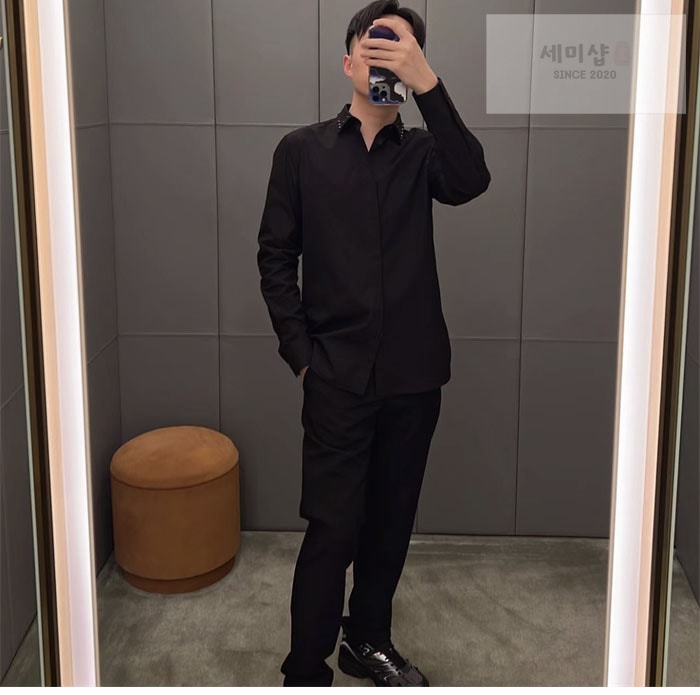 *기타 발렌티노 스터드 긴팔 셔츠 의류 11번 이미지