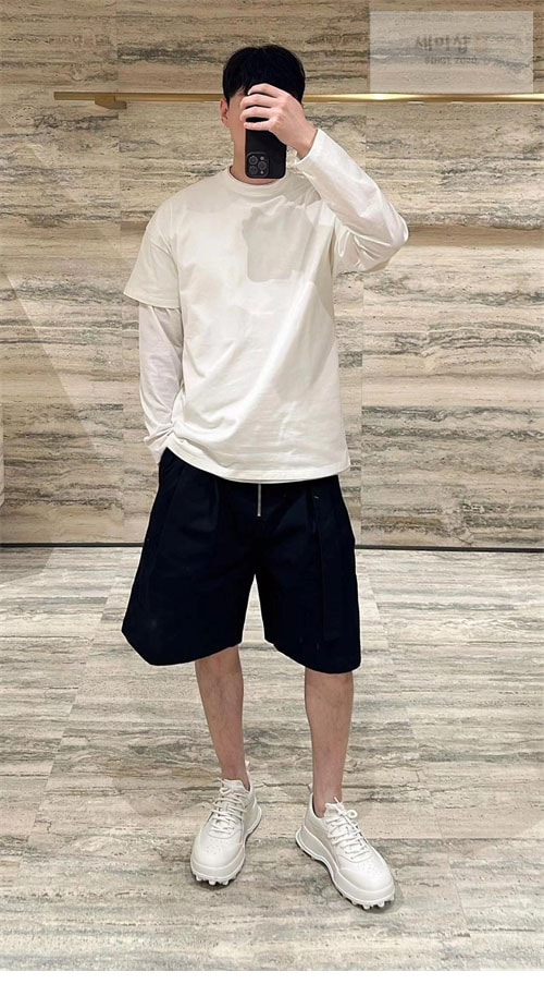 *기타 질센더 레이어드 크루넥 티셔츠 의류 20번 이미지