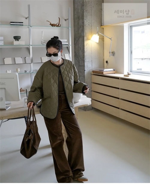 *기타 토템 퀼티드 자켓 의류 4번 이미지